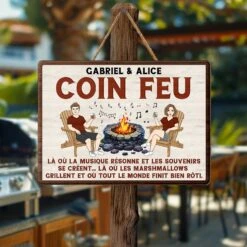 Plaque En Bois Personnalisée Couple Humour À Suspendre - Coin Feu -Cadeau Plus 5101QFR2 plaque en bois personnalisee couple humour a suspendre coin feu 5101qk6ng