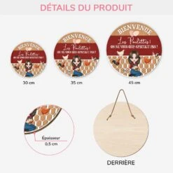 Plaque En Bois Personnalisée À Suspendre - Bienvenue Les Poulettes 8 Plaque En Bois Personnalisée À Suspendre - Bienvenue Les Poulettes -Cadeau Plus 5108QFR3 plaque en bois personnalisee a suspendre bienvenue les poulettes 5108qtkaa