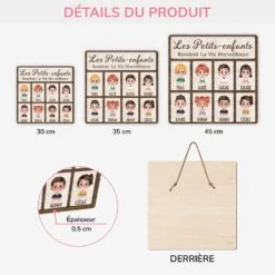 Plaque En Bois Personnalisée À Suspendre - Les Petits Enfants Rendent La Vie Merveilleuse -Cadeau Plus 5130QFR3 plaque en bois personnalisee a suspendre les petits enfants rendent la vie merveilleuse 5130qtmna