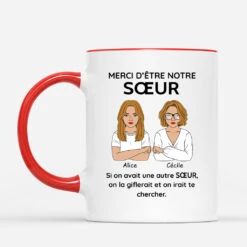 Mug Personnalisé Humour - Merci D’Être Mon Frère -Cadeau Plus 5145MFR2 mug personnalise humour merci d etre mon frere 5145mkgme