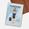 Porte Passeport Personnalisé Homme - Version Cartoon 1 Porte Passeport Personnalisé Homme - Version Cartoon -Cadeau Plus 5186OFR1 porte passeport personnalise femme version cartoon 5186o 3adc18b8 de5b 437a 8d75 648bbd9a5469