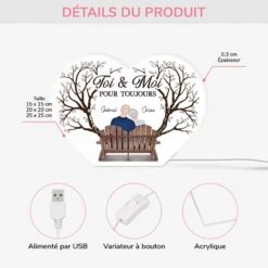 Lightbox Personnalisable Pour Couple - Toi Et Moi - Version Arbre -Cadeau Plus 5260LFR3 lightbox personnalisable pour couple toi et moi version arbre 5260lkl0k 5ba6b5ea 65cc 4905 bc64 a9d00288a31d