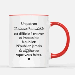 Mug Personnalisé Photo - Un Patron Vraiment Formidable -Cadeau Plus 5287MFR3 mug personnalise photo un patron vraiment formidable 5287mkn5o