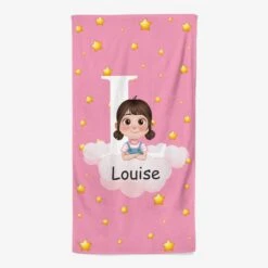 Serviette De Plage Personnalisée - Enfant Sur Le Ciel