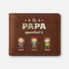 Portefeuille Cuir Personnalisé - Ce Papy Appartient À Mignonnettes - Version Carte -Cadeau Plus FR1 343bd131 7a2c 4806 bf21 7bf1d86a5585