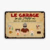 Plaque Métal Personnalisée – Garage Vintage De Papa Cool -Cadeau Plus FR1 abfcfe89 a07e 4d7d a28f 131206edbc19