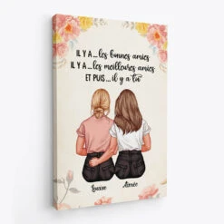 Il Y A Toi Avec Fleurs - Toile Personnalisée Pour Meilleure Amie 6 Il Y A Toi Avec Fleurs - Toile Personnalisée Pour Meilleure Amie -Cadeau Plus FR2 2b84fc80 2fff 4bfb 99a6 4132dbf10d9a