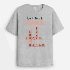 T-shirt Famille Personnalisé – La Tribu à Papa Version Mots Croisés -Cadeau Plus FR2 2f6b0c2f 9313 48cc a38f 4a3eabc2aeaf