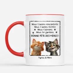 Mug Pour Amoureux Des Animaux - Bonne Fête Papa / Maman Chat -Cadeau Plus FR2 ccd4c9f7 c38d 402a 8043 3eb6a3d7a14b
