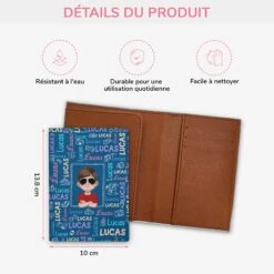 Porte Passeport Personnalisé Homme Avec Nom - Design Cartoon 7 Porte Passeport Personnalisé Homme Avec Nom - Design Cartoon -Cadeau Plus FR3 5a8447c8 d925 4ff2 ae30 c4110313649f