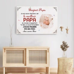 Toile Maman Personnalisable - Bonjour Maman - Photo -Cadeau Plus FR3 b1ec2e54 0c37 490c 85de dfca2eb268a8