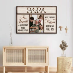Toile Personnalisée Papa Photo - Notre Héros -Cadeau Plus FR3 ba85bf2f 6f03 438d 8c13 08c8bc02c092