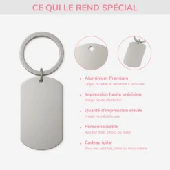 Porte-Clé Aluminium Personnalisé Avec Chat Mignon - Cette Maman Appartient À -Cadeau Plus FR4 2d61dffc e5c3 4d42 bee3 bade5804b020 12