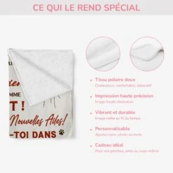 Plaid Personnalisé Photo Chien - Je T’Aime Pour Toujours -Cadeau Plus FR4 6374aa31 9d9d 4c13 9aa0 683cb0f6a943