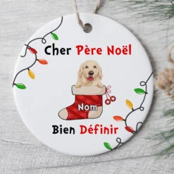 Ornement Cher Père Noël, Bien Définir Personnalisé -Cadeau Plus FR 0015ORN Mockup 59ec02a4 8eeb 4c7e 9219 5697a1061a8e