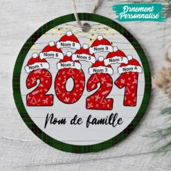 Ornement Famille Chapeau Personnalisé 8 Ornement Famille Chapeau Personnalisé -Cadeau Plus FR 0101ORN1 e9d6e5e2 4b07 493b baee c2febb71e0de