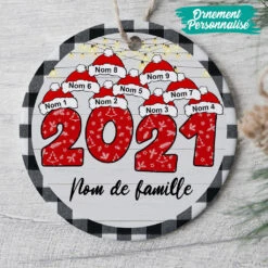 Ornement Famille Chapeau Personnalisé 9 Ornement Famille Chapeau Personnalisé -Cadeau Plus FR 0101ORN2 271a1930 6cf9 4926 ba08 fc4ba3c8d47c