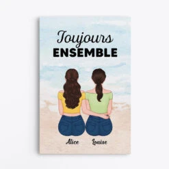 Toile Toujours Ensemble Personnalisée