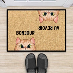 Paillasson Chat Personnalisé - Bonjour Et Au Revoir - Chat Classique 5 Paillasson Chat Personnalisé - Bonjour Et Au Revoir - Chat Classique -Cadeau Plus FR 0472D2 a54eed1a c01b 4984 9e9d 45b3a91a3fac