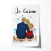Poster Je T'aime Personnalisé 2 Poster Je T'aime Personnalisé -Cadeau Plus FR 0478S1 39e1086e d325 43b6 8327 4b2d1b0182b7