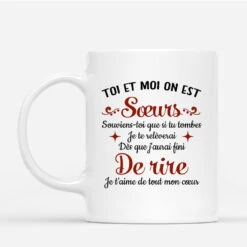 Mug Toi Et Moi Sœurs Personnalisé -Cadeau Plus FR 0522M7 48d66b4d adc2 4c6f 9c35 7cd44ab54882
