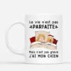 Mug Noël La Vie N'est Pas Parfaite Chiens Personnalisé -Cadeau Plus FR 0523M1