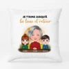 Coussin Je T'aime, Mamie Personnalisé -Cadeau Plus FR 0525P1 2e3b2c09 0672 4cc1 988a 665aab456493