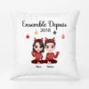 Coussin Ensemble Depuis Noël Personnalisé 2 Coussin Ensemble Depuis Noël Personnalisé -Cadeau Plus FR 0557P1 7be136f2 acf8 40a1 8443 36a1af214aea
