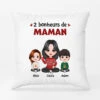 Coussin Les Bonheurs De Maman Avec Elle Personnalisé -Cadeau Plus FR 0565P2 c01838f2 6a7a 43b1 a263 ed6dbe697d41 1