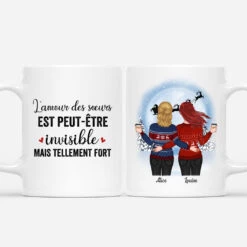 Mug L'amour Des Sœurs Personnalisé