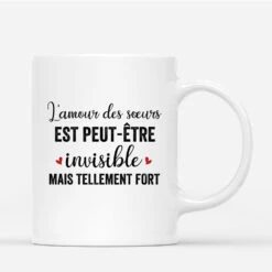 Mug L'amour Des Sœurs Personnalisé -Cadeau Plus FR 0582M2 0d328419 18c8 473c 8641 41388b4017b4