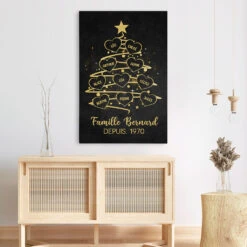 Toile Famille Version Noel Personnalisée -Cadeau Plus FR 0589C3 62b932f8 0e64 4d8f a1df 7d1147e18fda