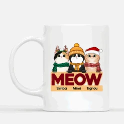 Mug Meow Personnalisé