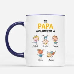 Mug Ce Papi Appartient À Vilains Personnalisé -Cadeau Plus FR 0741M3 c6430b82 6b85 41b4 adde dae60208cb75