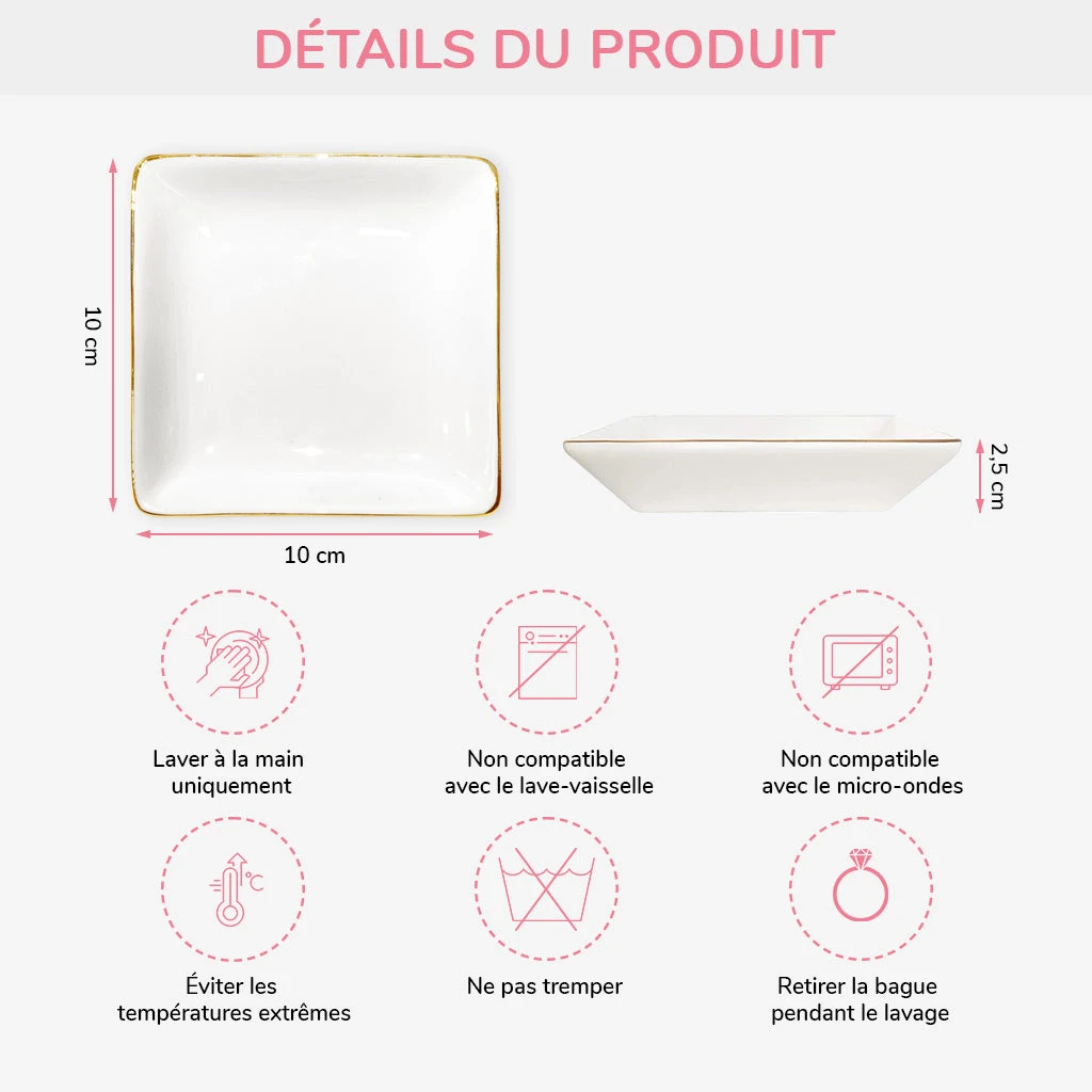 Coupelle À Bijoux Personnalisée Pour Amoureux Des Chats - Style Blue-Toile 5 Coupelle À Bijoux Personnalisée Pour Amoureux Des Chats - Style Blue-Toile – Image 3