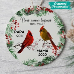 Ornement Nous Sommes Toujours Avec Vous Personnalisé -Cadeau Plus final 0004 FR 00883 ab1a6732 360c 46a7 b1b5 ea39868bcc26