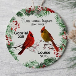 Ornement Nous Sommes Toujours Avec Vous Personnalisé