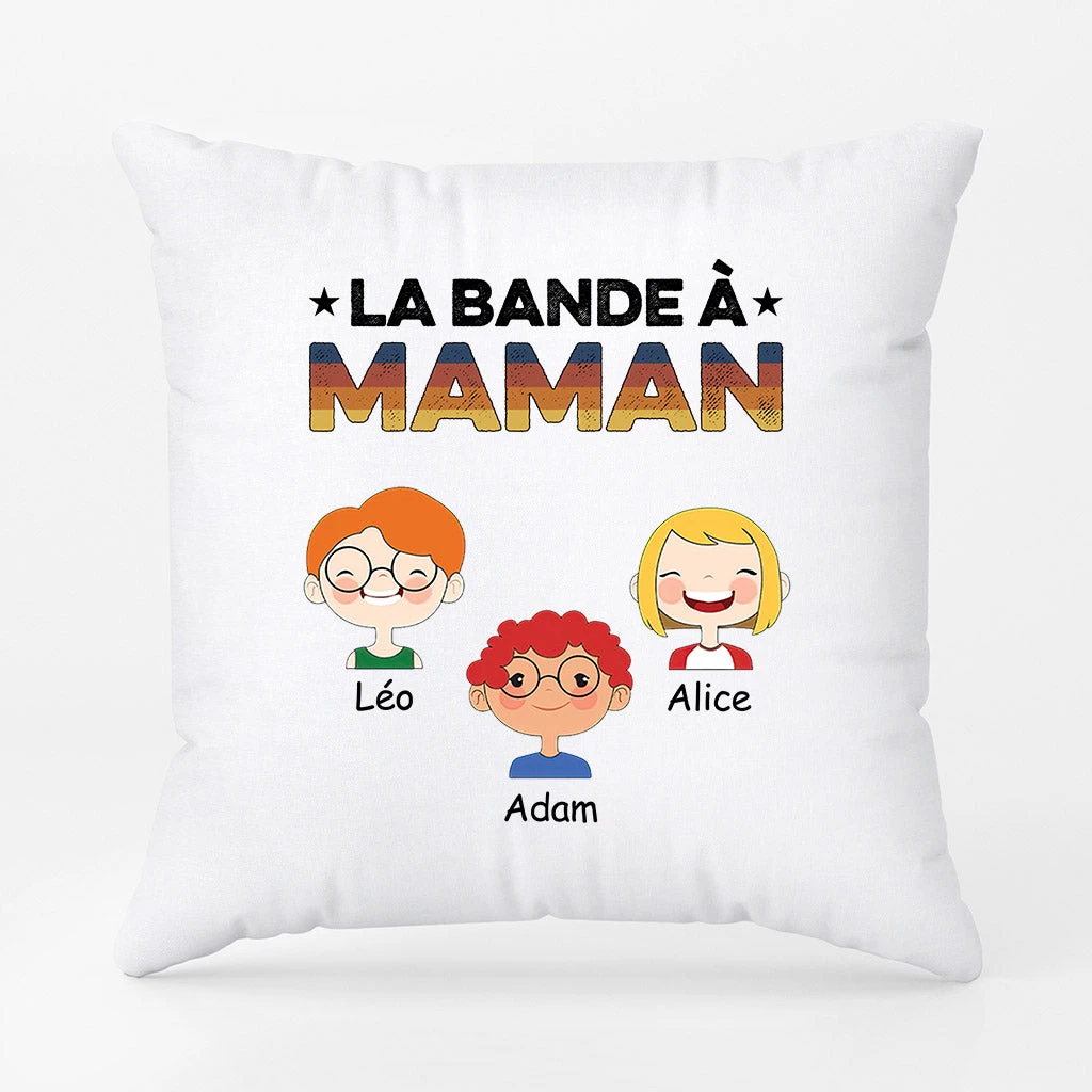 La Bande à Mamie Version Texte Ombré Et Dégradé - Coussin Personnalisé Mamie 4 La Bande à Mamie Version Texte Ombré Et Dégradé - Coussin Personnalisé Mamie – Image 2