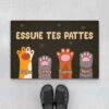 Tapis Personnalisé Chat - Empreinte Patte De Chat -Cadeau Plus fr1 1ecdf261 c47f 418e 90e4 4a427a12f715