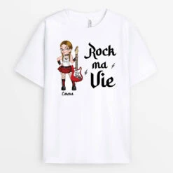 Rock Ma Vie - T Shirt Femme Rock