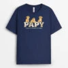 Papy Avec Ses Petits Lions Version Carte - Tee Shirt Papy Personnalisé -Cadeau Plus fr1 3e6ca15b dfd3 4b57 b51a 132f45c59a44