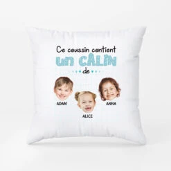 Ce Coussin Pour Papy Contient Un Câlin De - Coussin Personnalisé Papy